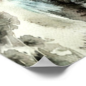 Dreifaches Set Flachverpacktes Geschenkpapier Poster (Ecke)