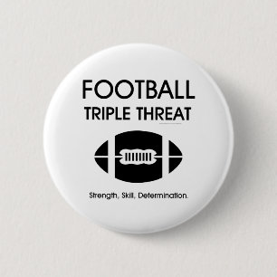 Dreifachgefahr beim Fußball Button