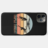 Dreifachgefahr - Triathlon Sunset Case-Mate iPhone Hülle (Rückseite (Horizontal))