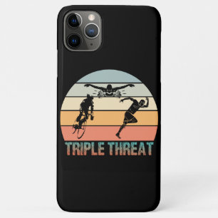 Dreifachgefahr - Triathlon Sunset Case-Mate iPhone Hülle