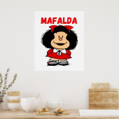 Dreifachmafalda Poster (Küche)