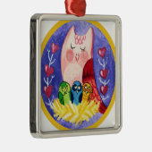 Dreifachmutter Ornament Aus Metall (Rechts)