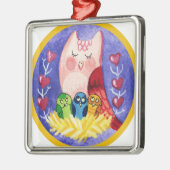 Dreifachmutter Ornament Aus Metall (Links)