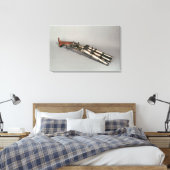 Dreifachpistole Leinwanddruck (Insitu (Schlafzimmer))