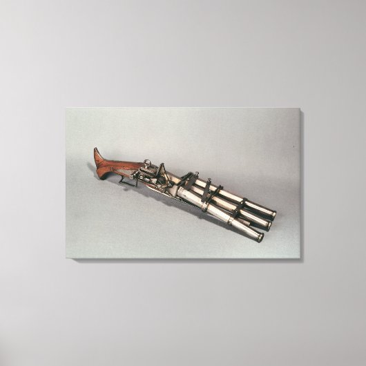 Dreifachpistole Leinwanddruck (Vorderseite)