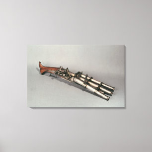 Dreifachpistole Leinwanddruck