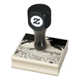 Dreifachsteine: Buddha, Dharma, Sangha Rubber Brie Gummistempel