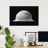 Dreifachversuch Atombombenexplosion Juli 16 1945 Poster (Heimbüro)