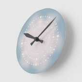 Dreifachzeichen Runde Wanduhr (Winkel)