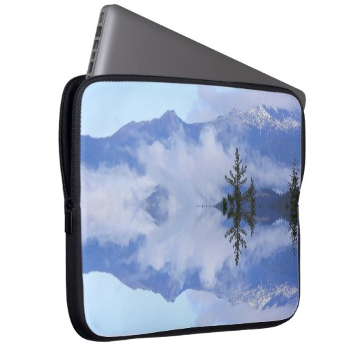 Dreifaltigkeit Alpenreflektionen...... Laptopschutzhülle (Vorne Rechts)