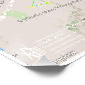 Dreifaltigkeit Atomsprengzone Poster (Ecke)