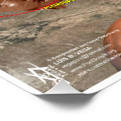 Dreifaltigkeit Atomsprengzone Poster (Ecke)