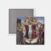 Dreifaltigkeit - Botticelli Magnet (Vorderseite/Rückseite)
