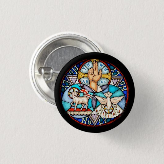 Dreifaltigkeit des Vaters, des Sohnes und des Heil Button (Vorne & Hinten)
