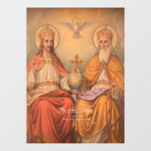 Dreifaltigkeit Fensteraufkleber (Blatt)