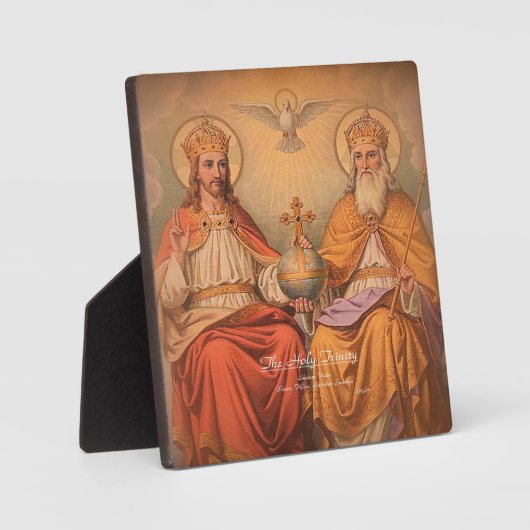 Dreifaltigkeit Fotoplatte (Vorderseite)