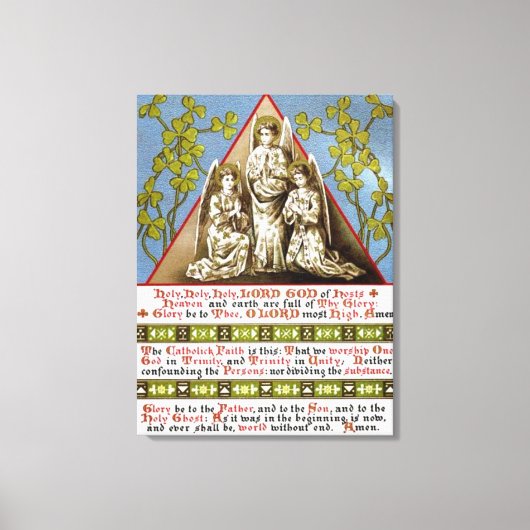 Dreifaltigkeit Leinwanddruck (Vorderseite)