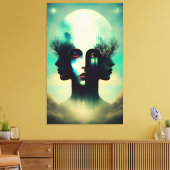 Dreifaltigkeit Leinwanddruck (Insitu (Wohnzimmer))