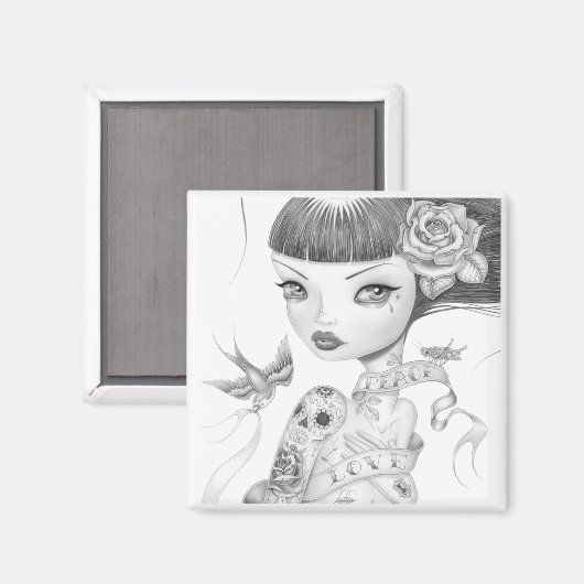 Dreifaltigkeit Magnet (Vorderseite/Rückseite)