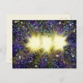Dreifaltigkeit Moderne Christliche Kunststars Postkarte (Vorne/Hinten)