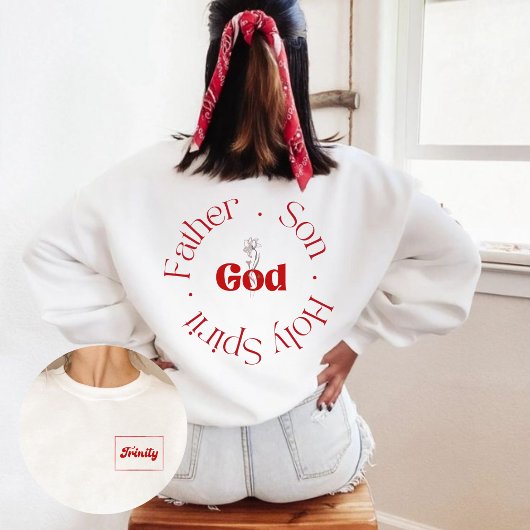 Dreifaltigkeit | Pater Son Heiliger Geist GOD Chri Sweatshirt