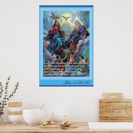 Dreifaltigkeit Poster (Küche)