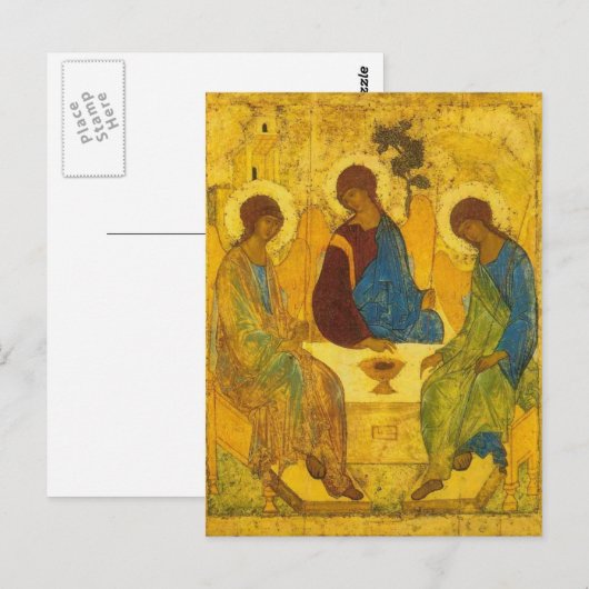 Dreifaltigkeit Postkarte (Vorne/Hinten)