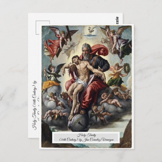 Dreifaltigkeit Postkarte (Vorne/Hinten)