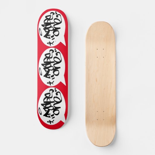 Dreifaltigkeit Skateboard (Vorderseite)
