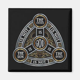 Dreifaltigkeit, Vater, Sohn und Heiliger Geist Magnet
