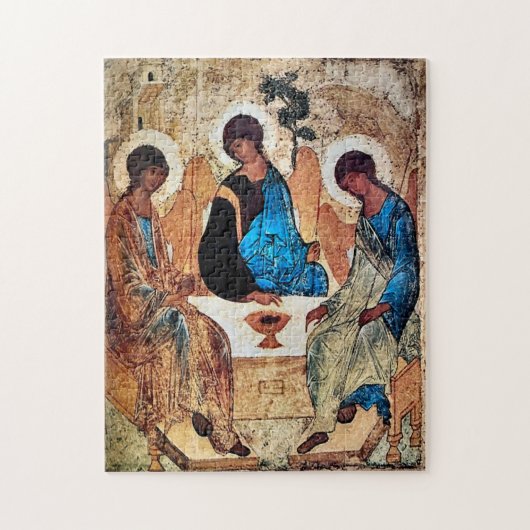 Dreifaltigkeit von Andrei Rublev Puzzle (Vertikal)