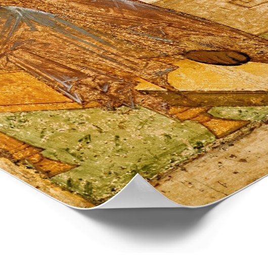 Dreifaltigkeit von Andrey Rublev Poster (Ecke)