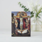 Dreifaltigkeit von Sandro Botticelli Postkarte (Stehend Vorderseite)