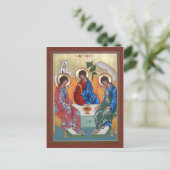 Dreifaltigkeitsgebet-Karte Postkarte (Stehend Vorderseite)