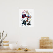 Dreifaltigkeitshelden und Super-Pets Poster (Küche)