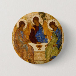 Dreifaltigkeitsikon Rublev Byzantinisch-katholisch Button