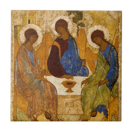 Dreifaltigkeitsikon Rublev Byzantinisch-katholisch Fliese
