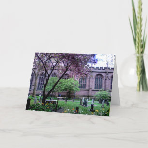 Dreifaltigkeitskirche, Broadway, NYC im April 2011 Karte