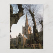 Dreifaltigkeitskirche, Stratford über Avon Postkarte (Vorderseite)
