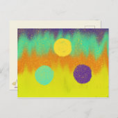 Dreifaltigkeitsklänge der Christlichen prophetisch Postkarte (Vorne/Hinten)