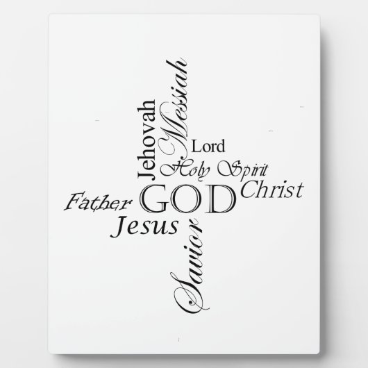 Dreifaltigkeitsnamen Fotoplatte (Vorderseite)