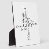 Dreifaltigkeitsnamen Fotoplatte (Seite)