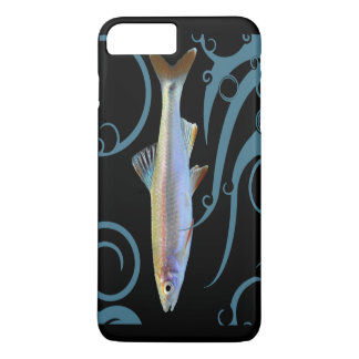 Dreifarben-Glanzfisch mit stilisierten Wellen Case-Mate iPhone Hülle