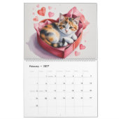 Dreifarbenkatzen-Kalender Kalender (Feb 2027)