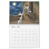 Dreifarbige Katzen Kalender (Feb 2026)