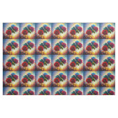 Dreifarbige Rose, Stoff (Fat Quarter (45,7 x 55,9 cm))