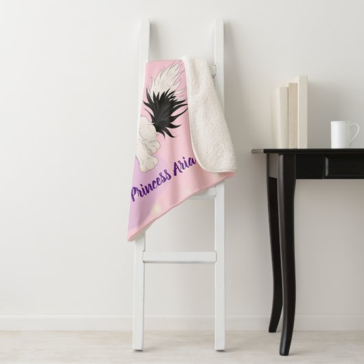 Dreifarbiges Cavalier-Design  Sherpadecke (Beispiel)