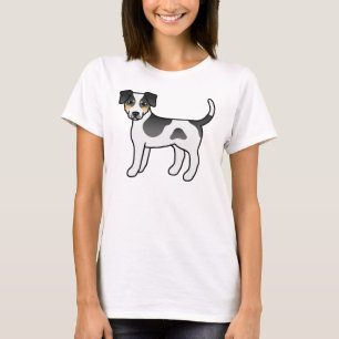 Dreifarbiges Dänisch-Schwedisches Farmhund Süßes C T-Shirt