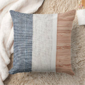 Dreifarbiges Kissen (Decke)