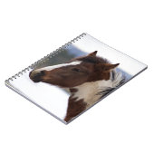 Dreifarbiges Pferd Notizblock (Linke Seite)